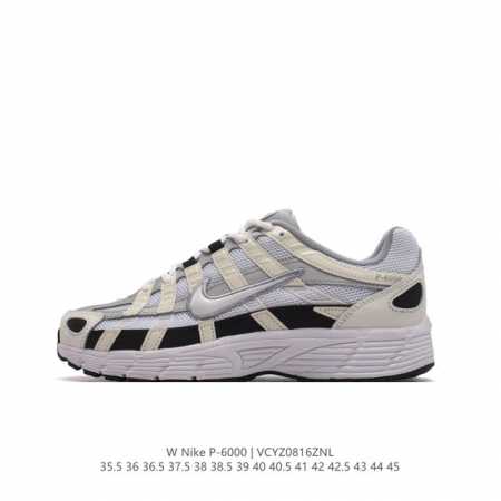 耐克 Nike 男女子休闲运动鞋p-6000Premium 轻便舒适透气防滑缓震耐磨跑步鞋。P-6000 是一款植根于 2000 年代风格的混合款式，让人想起去 - 点击图像关闭