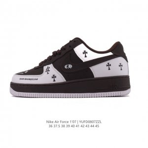真标 耐克 Nike Air Force 1 '07 Low 空军一号含气垫 小白鞋 低帮百搭厚底增高休闲运动板鞋。柔软、弹性十足的缓震性能和出色的中底设计，横