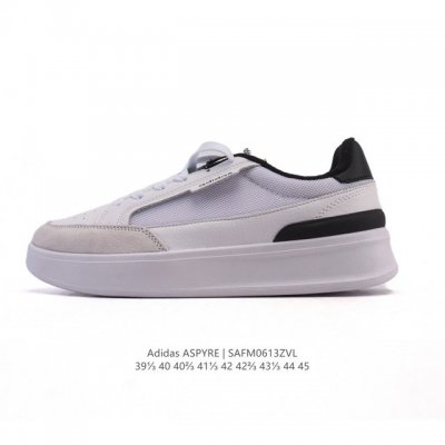 新品 阿迪达斯 Adidas 奢侈品送礼男士Aspyre休闲鞋复古 简约百搭 轻便舒适 防滑耐磨 运动休闲鞋。透气性：Aspyre休闲鞋采用网孔设计，具有良好的
