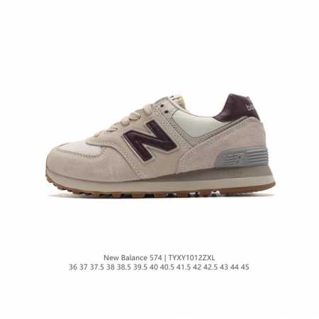 公司级 Nb 574 新百伦 New Balance Nb 574系列舒适百搭复古拼接时尚休闲运动鞋。New Balance 的 574 具有识别性和持久流行性 - 点击图像关闭