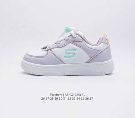 童鞋 Skechers 斯凯奇 男女童厚底增高跑步鞋小童大童休闲鞋真皮平底舒适透气休闲板鞋儿童抽拉式 抽拉绳运动鞋 护踝儿童运动跑步鞋中大童轻便透气舒适跑步鞋 - 点击图像关闭