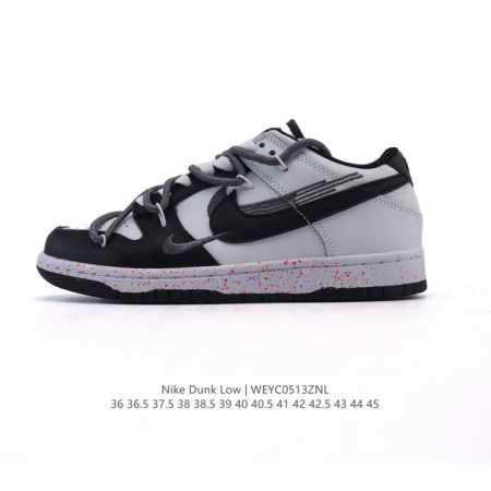 公司级 耐克 Nike Dunk Low Retro 运动鞋复古板鞋 解构绑带 双鞋带。作为 80 年代经典篮球鞋款，起初专为硬木球场打造，后来成为席卷街头的时 - 点击图像关闭