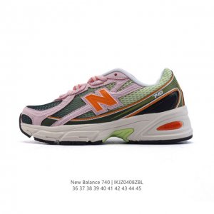 公司级 New Balance Mr740 Nb新百伦系列复古老爹风休闲运动慢跑鞋。采用轻质牛剖革拼接透气网眼衬垫织物鞋面材质 T-Beam大底提供足步弓支撑