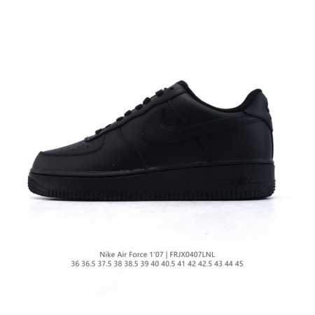 耐克 Nike Air Force 1 '07 Low 空军一号含气垫 小白鞋 低帮百搭厚底增高休闲运动板鞋。柔软、弹性十足的缓震性能和出色的中底设计，横跨复古 - 点击图像关闭
