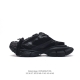 Balenciaga Sneakers 巴黎世家网布系带低帮半拖走秀复古老爹鞋 时尚包头运动鞋 全套原纸板楦头开发 最原汁原味的灵魂版型 胶水把控整洁度追求极致