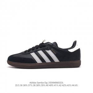 阿迪达斯 德训鞋 Adidas Originals Samba Og Shoes 经典运动鞋小白鞋 T头鞋 男女板鞋 彰显休闲摩登风情的时尚经典鞋。它诞生于50