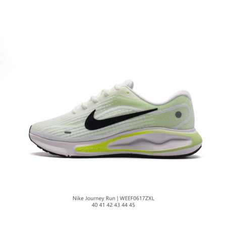 耐克 Nike Journey Run 男女子透气公路跑步鞋 搭载柔软厚实的 Comfiride 泡绵缓震配置，助你征服充满挑战的路面，大步流星，微笑前行。该鞋 - 点击图像关闭