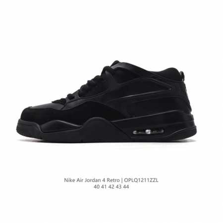 耐克 新款 Nike Air Jordan 4 Retro Og 低帮 迈克尔 乔丹aj4代乔4 复古休闲运动文化篮球鞋。秉承轻量化的速度型篮球鞋设计思想完成设 - 点击图像关闭