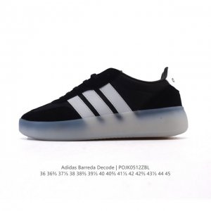 公司级 阿迪达斯 Adidas Barreda 考拉派对 复古休闲 清新 舒适百搭 德训鞋 T字头 防滑耐磨 低帮 板鞋 男女款运动鞋。鞋头加宽设计提升了穿着舒