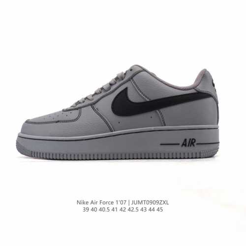 耐克 Nike Air Force 1 '07 Low 空军一号含气垫 小白鞋 低帮百搭厚底增高休闲运动板鞋。柔软、弹性十足的缓震性能和出色的中底设计，横跨复古