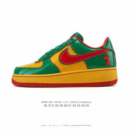耐克 Nike Air Force 1 '07 Low 空军一号含气垫 低帮 小白鞋 百搭厚底增高休闲运动板鞋。柔软、弹性十足的缓震性能和出色的中底设计，横跨复 - 点击图像关闭
