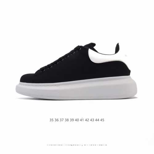 alexandermcqueen 亚历山大 麦昆Mcq 运动小白鞋 厚底增高闪尾光滑牛皮平底鞋休闲鞋 时尚男女板鞋潮运动鞋 火爆到大街小巷无人不知 无人不晓的境