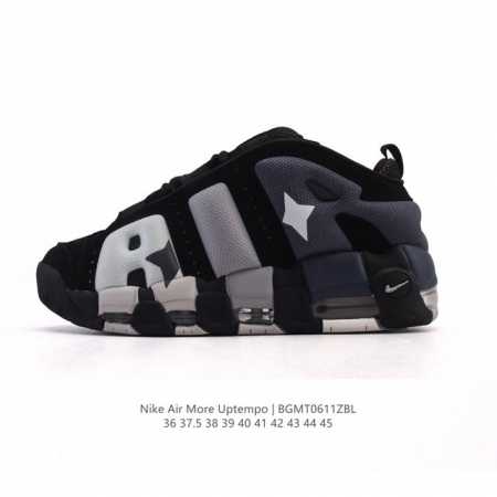 耐克 Nike Air More Uptempo '96 皮蓬全掌气垫男女子运动鞋厚底增高缓震慢跑鞋。续写 20 世纪 80 年代和 90 年代篮球运动飞速发展 - 点击图像关闭