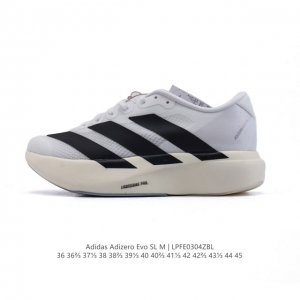 200 【公司级】阿迪达斯 Adidas Adizero Evo Sl 运动舒适防滑耐磨 低帮跑步鞋 阿迪达斯革新力作「破纪录轻跑鞋」Adizero Adios