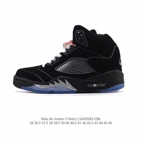 公司级 耐克 Nike Air Jordan 5 Retro 高帮男女同款运动鞋 乔丹之子 Aj5 乔丹5代 Aj5 乔5 乔丹5 高邦 乔丹篮球运动鞋 高帮复