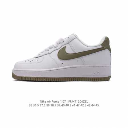 耐克 Nike Air Force 1 '07 Low 空军一号含气垫 小白鞋 低帮百搭厚底增高休闲运动板鞋。柔软、弹性十足的缓震性能和出色的中底设计，横跨复古 - 点击图像关闭