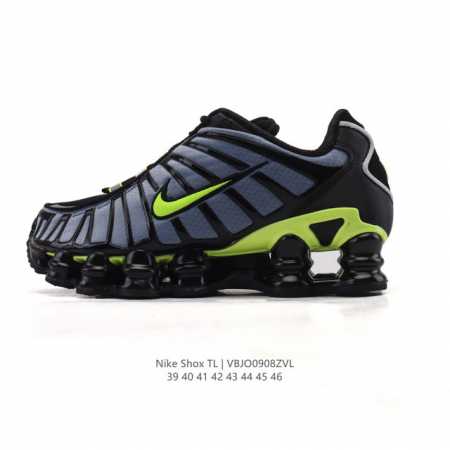 公司级 耐克 Nike Shox Tl 男女子运动鞋厚底增高老爹鞋，令机械力学缓震性能跃升新层次。采用透气网眼鞋面和全掌型 Nike Shox 技术，革新演绎经 - 点击图像关闭