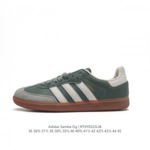 阿迪达斯 德训鞋 Adidas Originals Samba Og Shoes 经典运动鞋小白鞋 T头鞋 男女鞋 彰显休闲摩登风情的时尚经典鞋。它诞生于50年