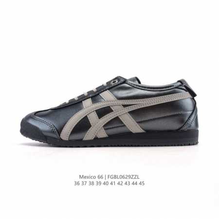 真标 Asics 亚瑟士 男女鞋 配足弓鞋垫 日产经典老牌-鬼塚虎 Onitsuka Tiger Mexico 66经典墨西哥系列复古经典百搭板鞋休闲运动鞋慢跑 - 点击图像关闭