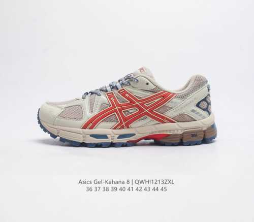 降价 Asics 亚瑟士 Gel-Kahana 8 男女鞋越野跑步鞋抓地稳定运动鞋缓震耐磨跑鞋 Gel-Kahana系列为实用级越野跑鞋 融合机能和户外潮流强势