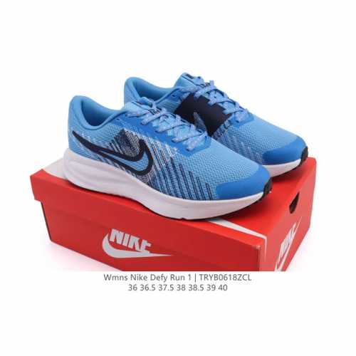 Nike耐克官方Defy Run 1 女子训练鞋透气缓震健身运动鞋 女款训练鞋。织物网面透气鞋面耐久設計，柔軟緩震系統，讓你舒適完成健身，輕鬆日理萬機。透氣設計