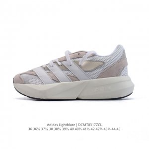 170 阿迪达斯 （Adidas）流光跑鞋Lightblaze超轻防滑跑鞋男女新款轻运动鞋 浅灰，Adidas Sportswear 专为 Z 时代流动青年打造