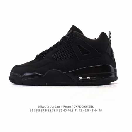 耐克 Nike Air Jordan 4 Retro Og迈克尔 乔丹Aj4代乔4 低帮复古休闲运动文化篮球鞋。秉承轻量化的速度型篮球鞋设计思想完成设计，降低重 - 点击图像关闭