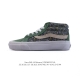 Vans 万斯 采用正确原装铝楦数据开发鸟嘴楦型版本范斯Vans Sk8-Mid Reissue S改良帆布休闲运动硫化滑板鞋。 类型：男女鞋 码数：35-44