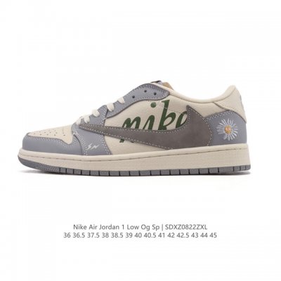 特价 耐克 Nike Air Jordan 1 Low Og Sp Military Blue Aj1乔1倒勾 2025年新款 蛇年新款 低帮篮球鞋 Aj1 乔