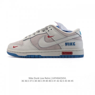 公司级 耐克 Nike Dunk Low Retro 运动鞋复古板鞋。作为 80 年代经典篮球鞋款，起初专为硬木球场打造，后来成为席卷街头的时尚标杆，现以经典细