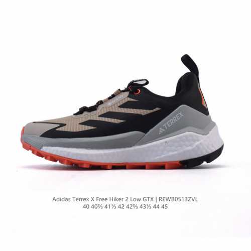 阿迪达斯 Adidas Terrex X Free Hiker 2.0 Gore-Tex Shoes 户外防水透湿透汽运动登山徒步鞋 含防水透气的Gore-Te
