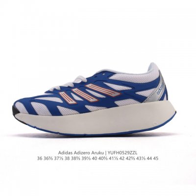 阿迪达斯 Adidas 男女士休闲鞋 Adizero Aruku 减震耐磨缓冲回弹百搭运动鞋 厚底增高老爹鞋。今年曝光的Adidas Adizero Aruku