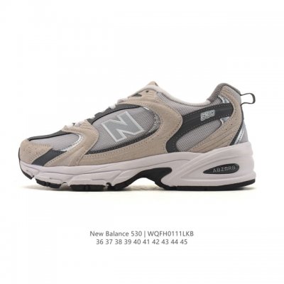 新百伦 Nb530 New Balance 530 复跑古鞋 厚底增高老爹鞋 缓震运动慢跑鞋。Nb530这鞋双确实是Nb家经复典古款式之一，以全科新技诠释，成打