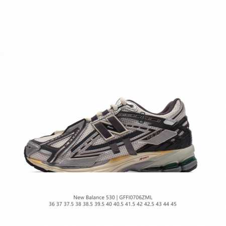 新百伦 New Balance M1906系列 复古运动鞋单品宝藏老爹鞋款。作为NB最经典的档案鞋型之一，与2002一样，1906有着NB最成熟的技术加持和复古 - 点击图像关闭