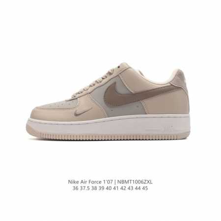 耐克 Nike Air Force 1 '07 Low 空军一号含气垫 小白鞋 低帮百搭厚底增高休闲运动板鞋。柔软、弹性十足的缓震性能和出色的中底设计，横跨复古 - 点击图像关闭