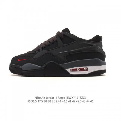 公司级 耐克 Nike Air Jordan 4 Retro Og迈克尔 乔丹Aj4代乔4 低帮复古休闲运动文化篮球鞋。秉承轻量化的速度型篮球鞋设计思想完成设计