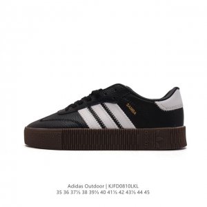 阿迪达斯 Adidas 三叶草 Outdoor 经典三条杠复古休闲运动板鞋春夏时尚简约小白鞋男女鞋情侣鞋 类型：男女鞋 货号：Aq1134 码数：35 36 3