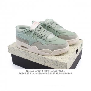耐克 Nike Air Jordan 4 Retro Og迈克尔 乔丹Aj4代乔4 低帮复古休闲运动文化篮球鞋。秉承轻量化的速度型篮球鞋设计思想完成设计，降低重