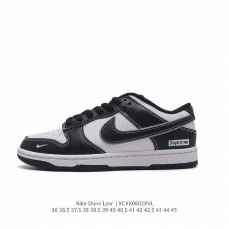 公司级supreme X Nike Dunk Low 运动滑板鞋，此款主张打破传统的工业化流水线设计限制，以made By Ideas的超级创意为理念，集结众多 - 点击图像关闭