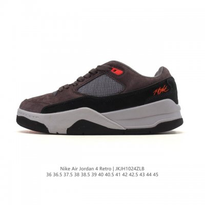 公司级 耐克 Nike Air Jordan 4 Retro Og迈克尔 乔丹Aj4代乔4 低帮复古休闲运动文化篮球鞋。秉承轻量化的速度型篮球鞋设计思想完成设计