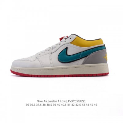 耐克 乔丹Air Jordan 1 Low Aj1 乔1 乔丹1代Aj1 低帮复古文化休闲运动篮球鞋.北面北脸联名。该鞋款从 1985 年元年款汲取设计灵感，焕