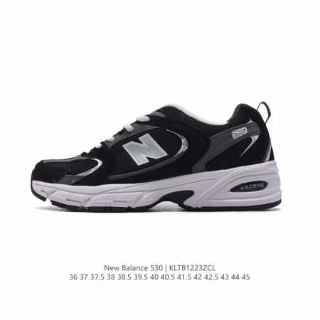 新百伦 Nb530 New Balance 530 复跑古鞋 厚底增高老爹鞋 缓震运动慢跑鞋。Nb530这鞋双确实是nb家经复典古款式之一，以全科新技诠释，成打 - 点击图像关闭