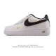 耐克 Nike Air Force 1 '07 Low 空军一号 小白鞋 含气垫 低帮百搭厚底增高休闲运动板鞋。柔软、弹性十足的缓震性能和出色的中底设计，横跨复