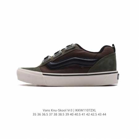 万斯 Vans Knu-Skool VR3 LX 面包鞋 豹纹帆布鞋面。坎普尔 茱利安系列低帮复古硫化休闲运动板鞋“肥胖版大LOGO”要说整个年最为热门的鞋型之 - 点击图像关闭