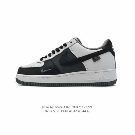 耐克 Nike Air Force 1 '07 Low 空军一号含气垫 小白鞋 低帮百搭厚底增高休闲运动板鞋。柔软、弹性十足的缓震性能和出色的中底设计，横跨复古 - 点击图像关闭