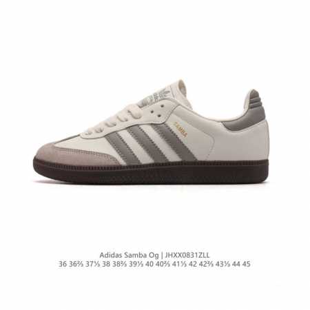 阿迪达斯 德训鞋 Adidas Originals Samba Og Shoes 经典运动鞋小白鞋 T头鞋 男女鞋 彰显休闲摩登风情的时尚经典鞋。它诞生于50年 - 点击图像关闭