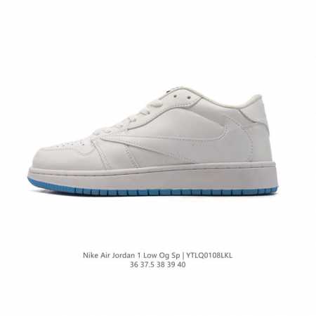 真标 耐克 Nike Air Jordan 1 Low Og Sp Military Blue Aj1乔1倒勾低帮篮球鞋 Aj1 乔丹1代 Aj1 乔1 反向脚 - 点击图像关闭