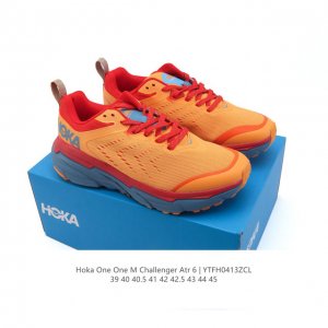 Hoka One One男Challenger Atr6挑战者全地形6减震平衡越野跑鞋 防水版，适合全地形路段，百公里越野无需换鞋。Hoka One One C