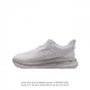 公司级 Hoka One One男女运动鞋，Mafate Speed 4 系列 飞速马法特4 减震回弹透气越野跑鞋。Mafatespeed 4 是需要舒适性和多