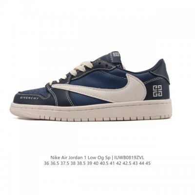 耐克 Nike Air Jordan 1 Low Og Sp Military Blue Aj1乔1倒勾 2025年新款 低帮篮球鞋 Aj1 乔丹1代 Aj1